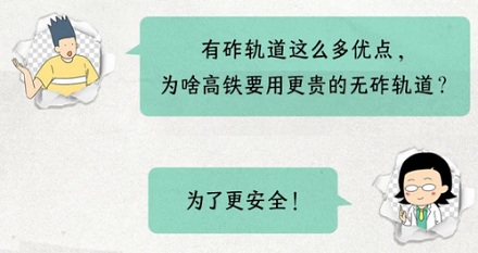 同样是铁轨,为啥火车轨道铺满石子,高铁轨道却干干净净?