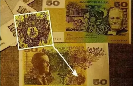 为什么澳大利亚的老版纸市上印着苍蝇？
