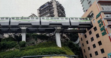 为什么单轨可以穿楼而过，高架地铁建了声屏障还那么吵？