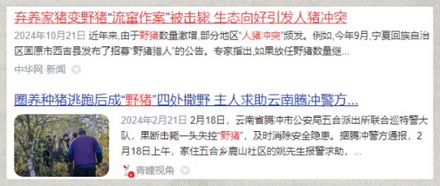 为啥家猪放到野外就会变成野猪，甚至还长出獠牙？