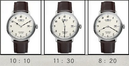 为什么只有苹果手表宣传图用，上的时间是 10:09，而其他手表是 10:10？