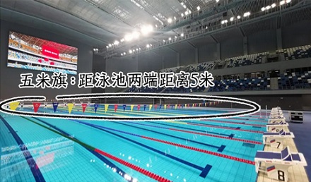 泳池底部的「工」字形标志是干啥用的？