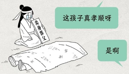 古代人为什么要卖身葬父,自己挖个坑埋了不行吗?